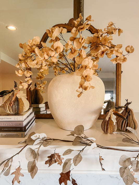 Kaleido Paper Mache Vase