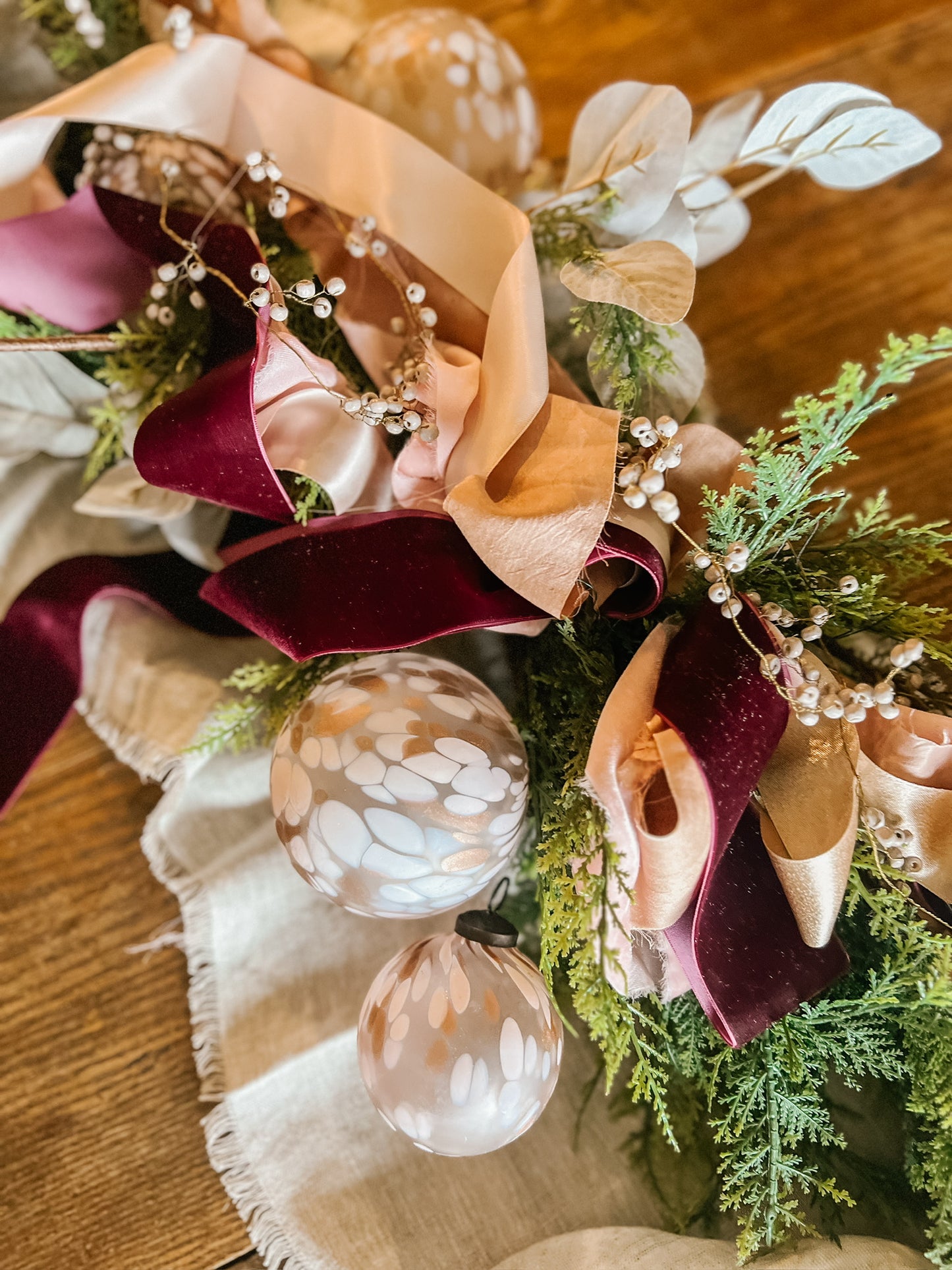 Beaded Berry Garland