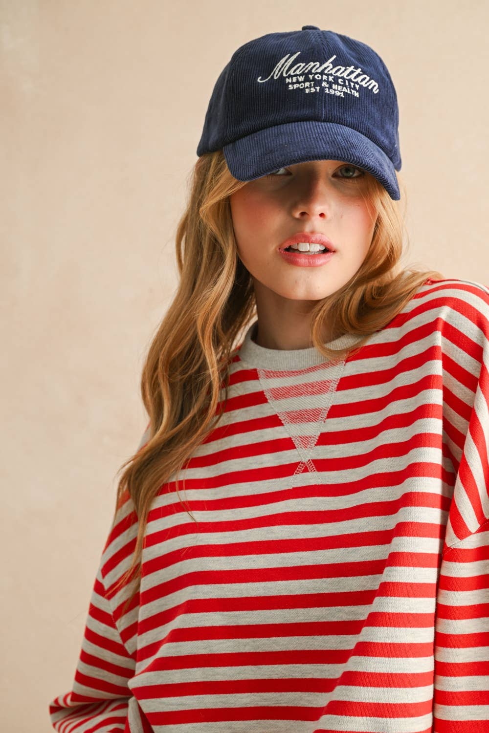Clara Striped Pullover