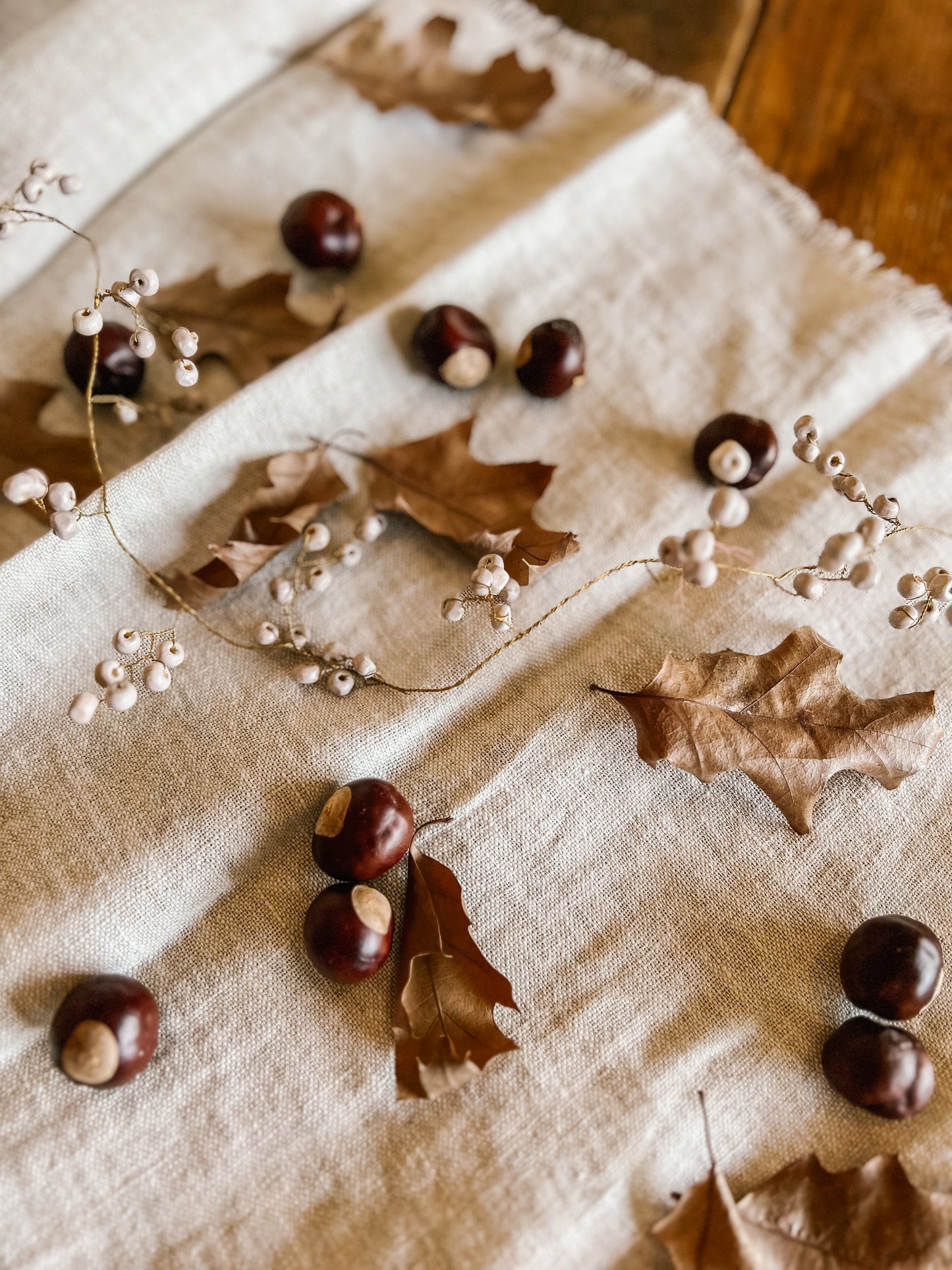 Beaded Berry Garland