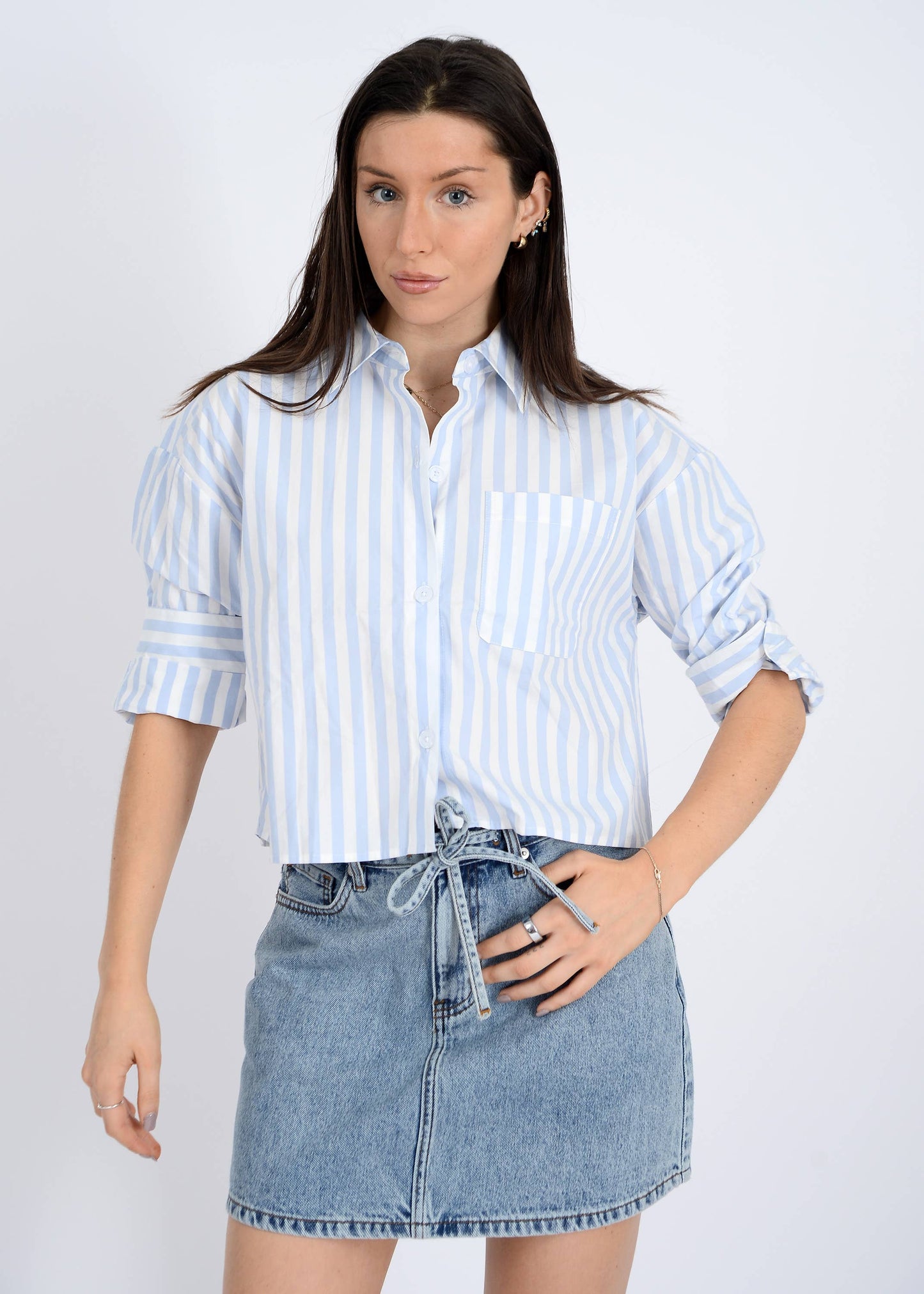 Kara Crop Shirt