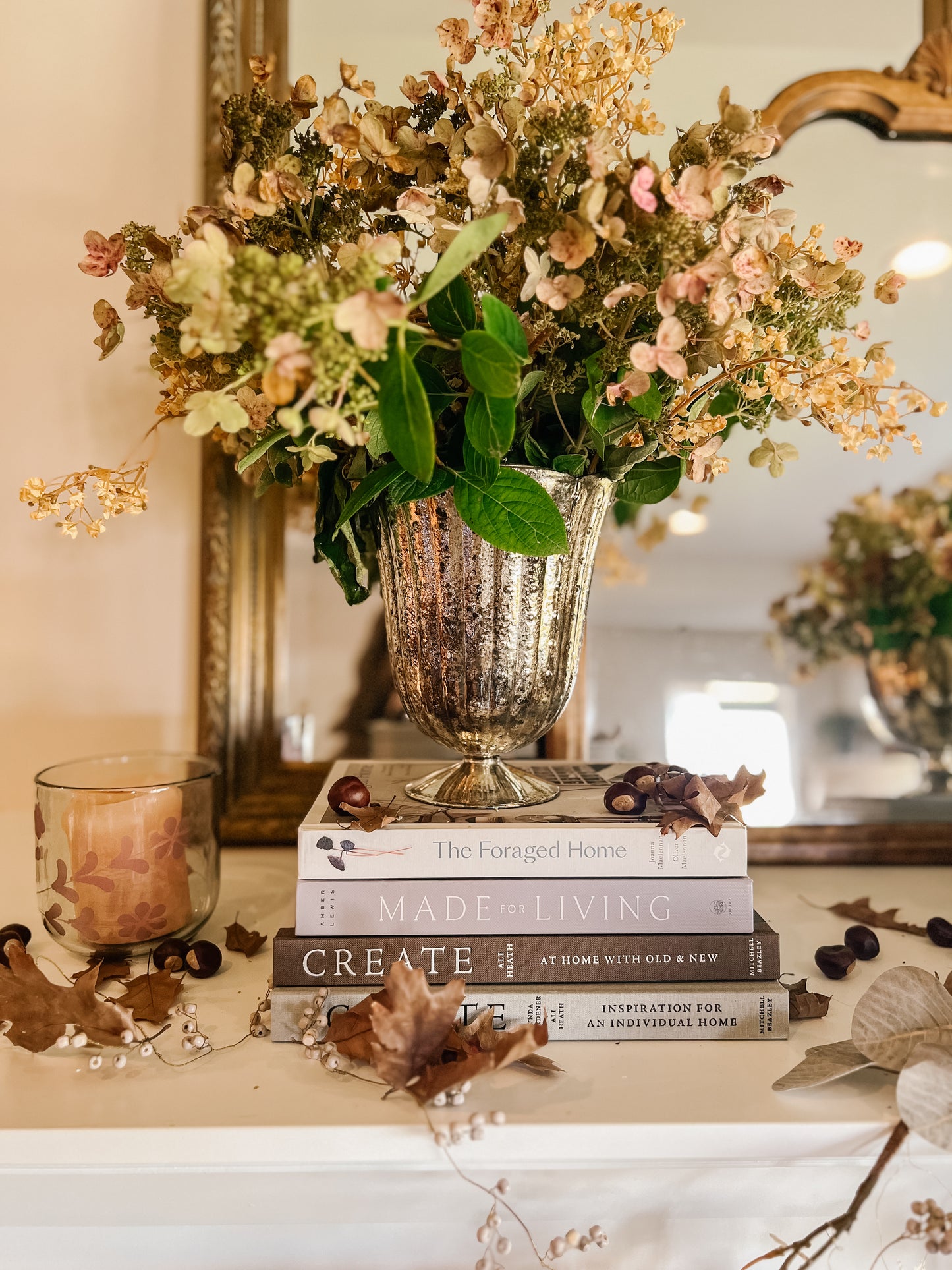 Dried Hydrangea Bunch