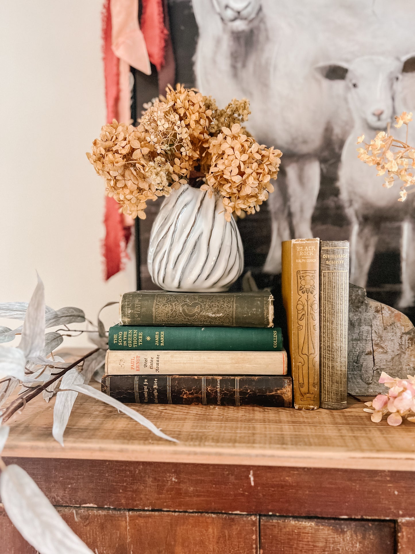 Dried Hydrangea Bunch