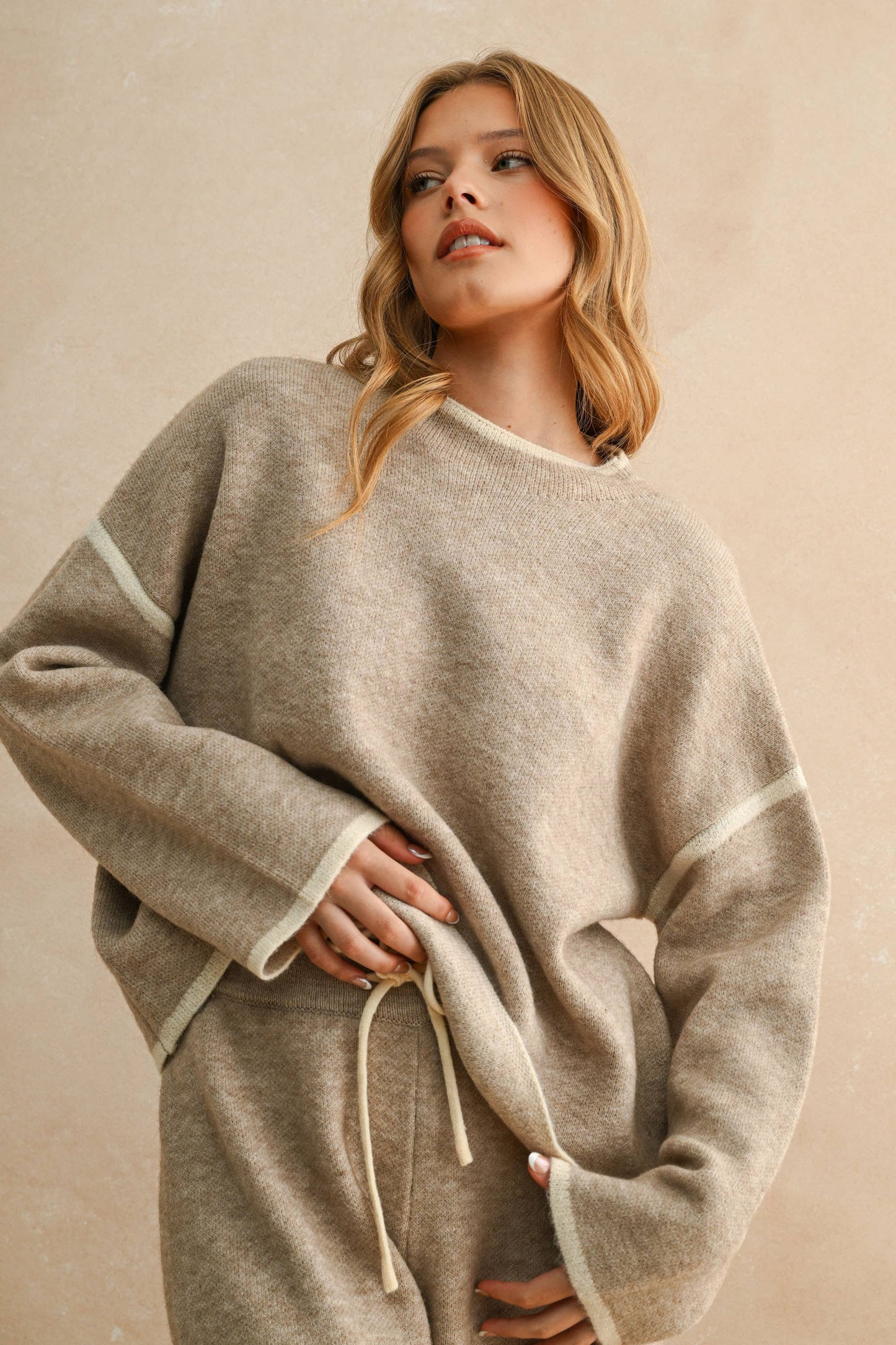 Hazel Long Sleeve Sweater Top