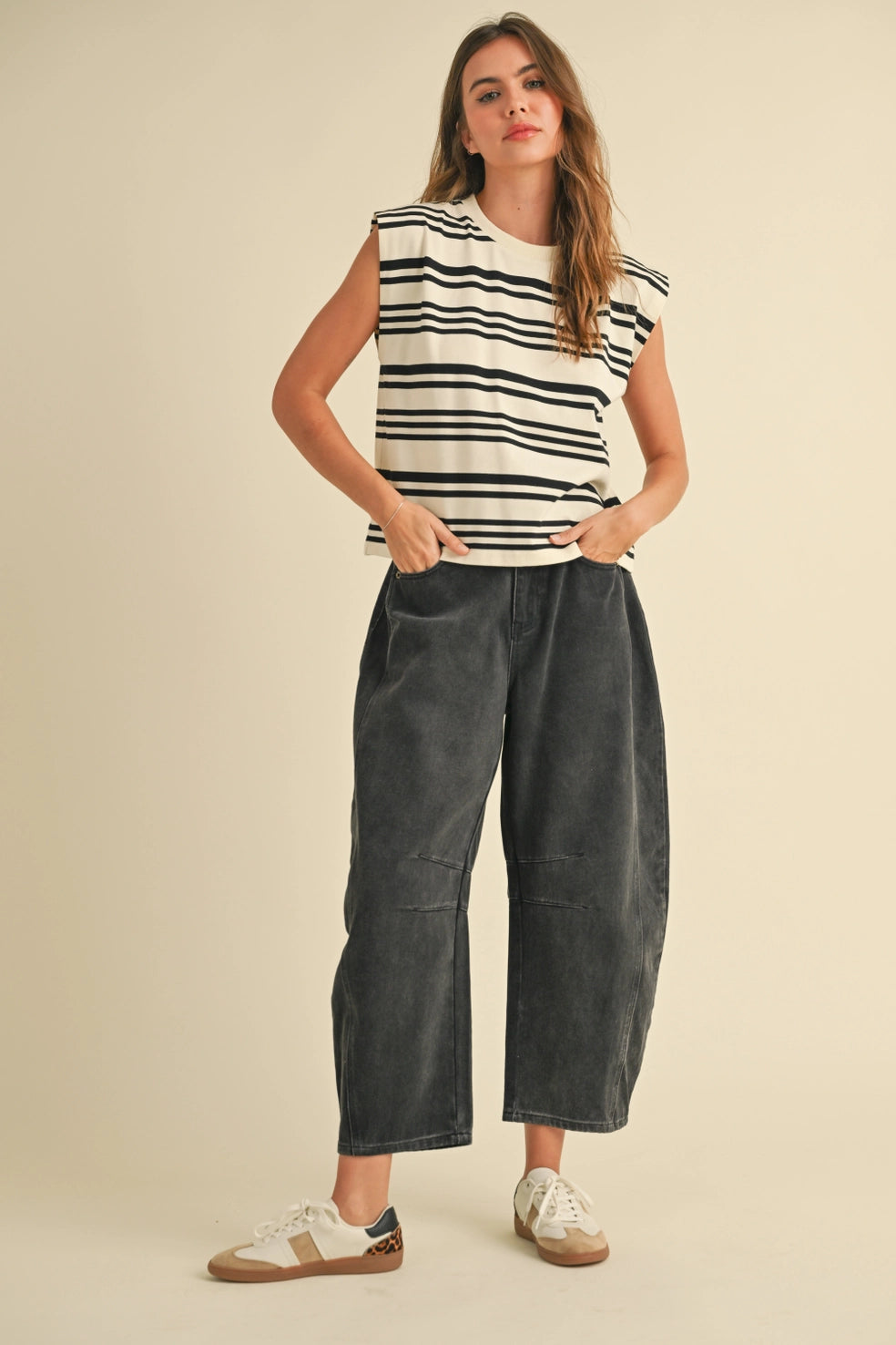 Taylor Barrel Pants