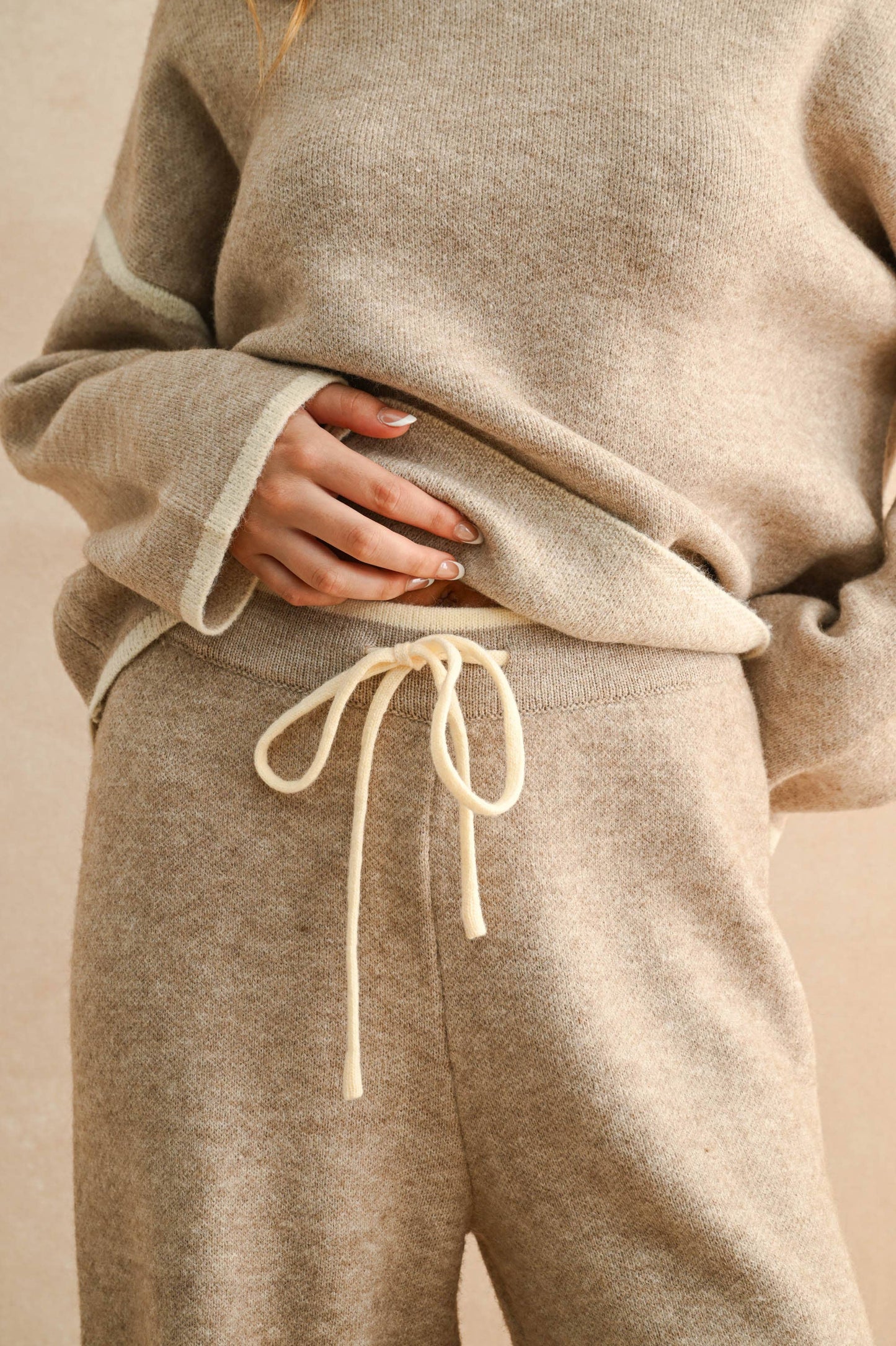 Hazel Wide Leg Sweater Pants