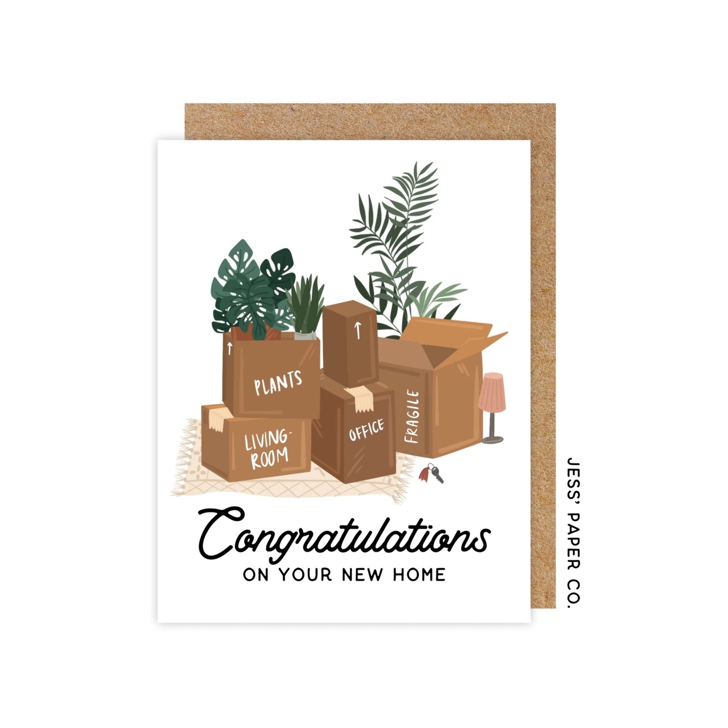 "Congratulations New Home" Card