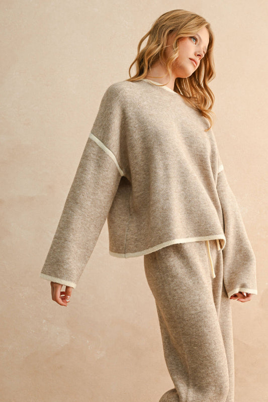 Hazel Long Sleeve Sweater Top