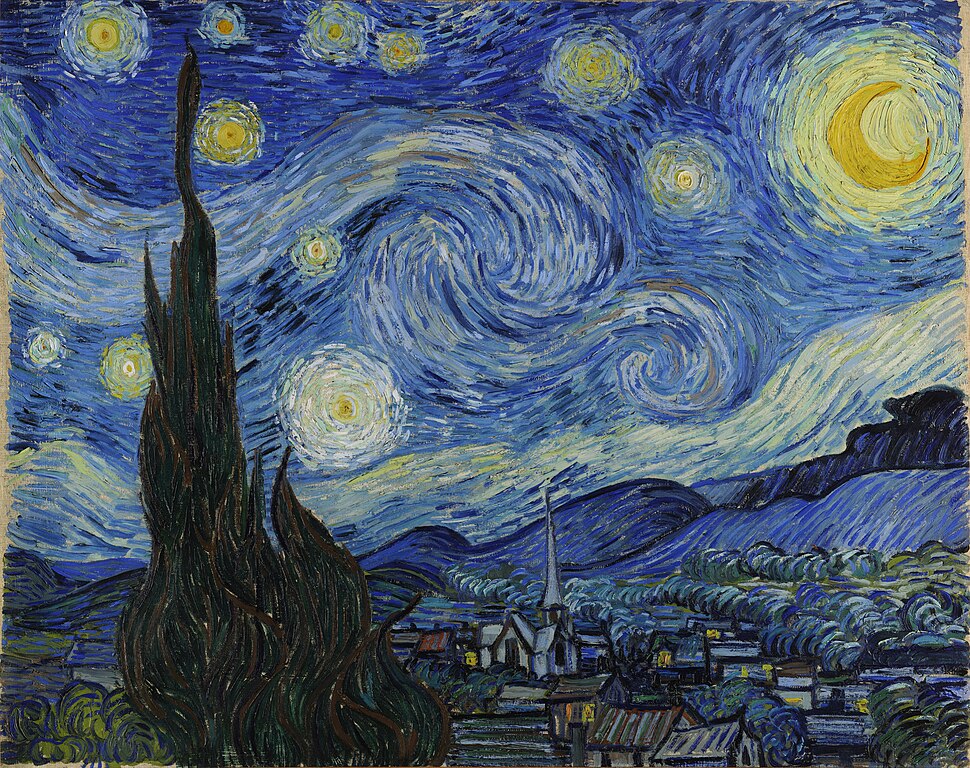 Starry Night Candle