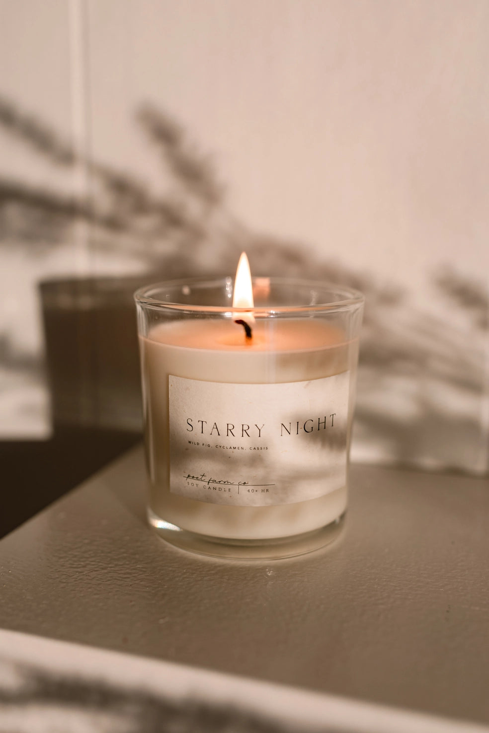 Starry Night Candle