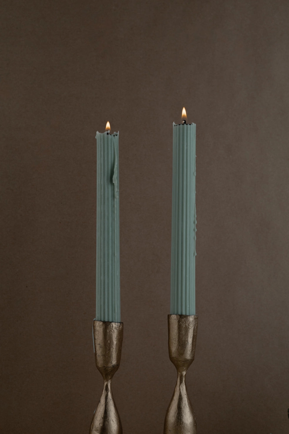 Ribbed Taper Candles