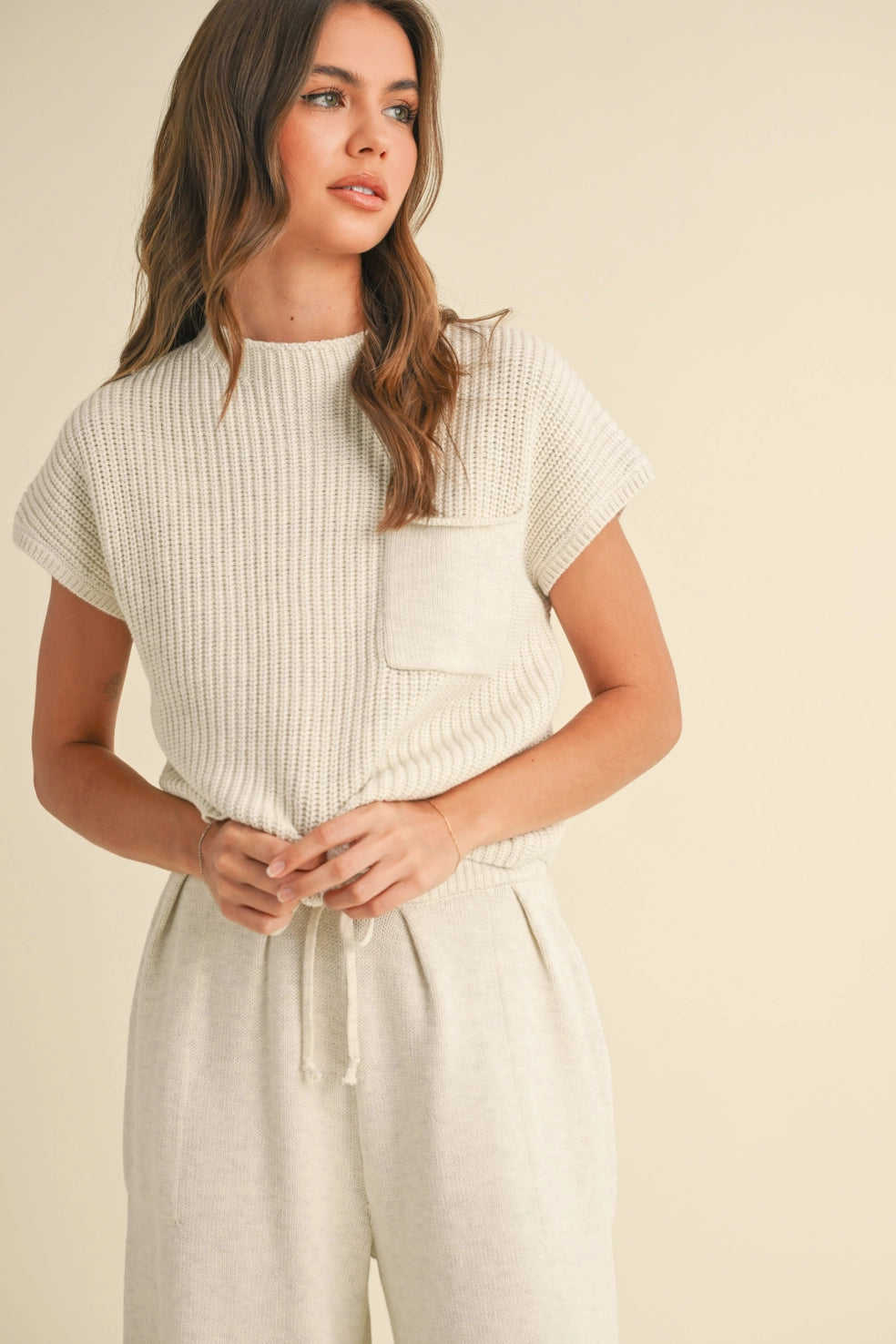 Aria Sweater Knit Top