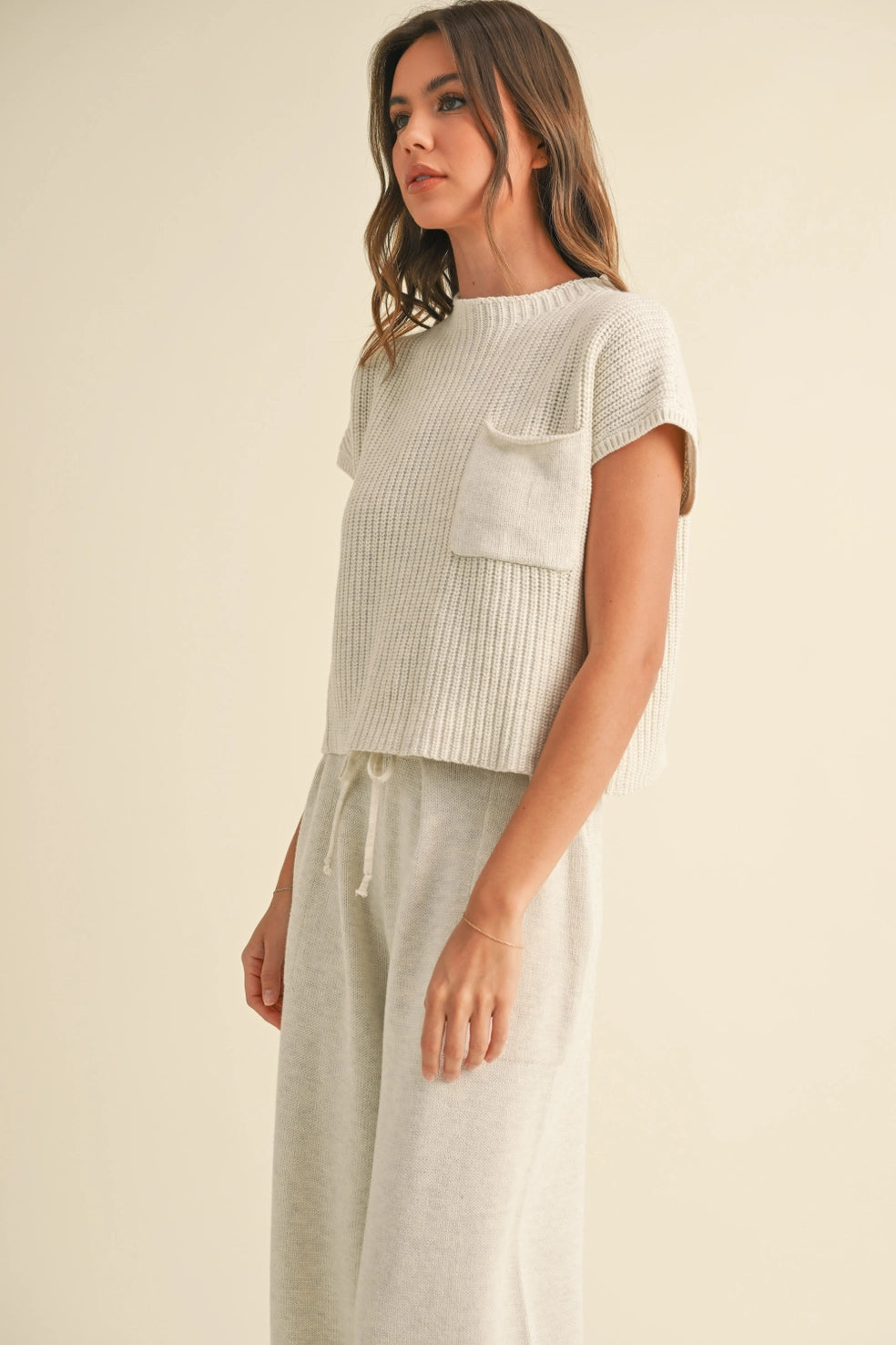 Aria Sweater Knit Top