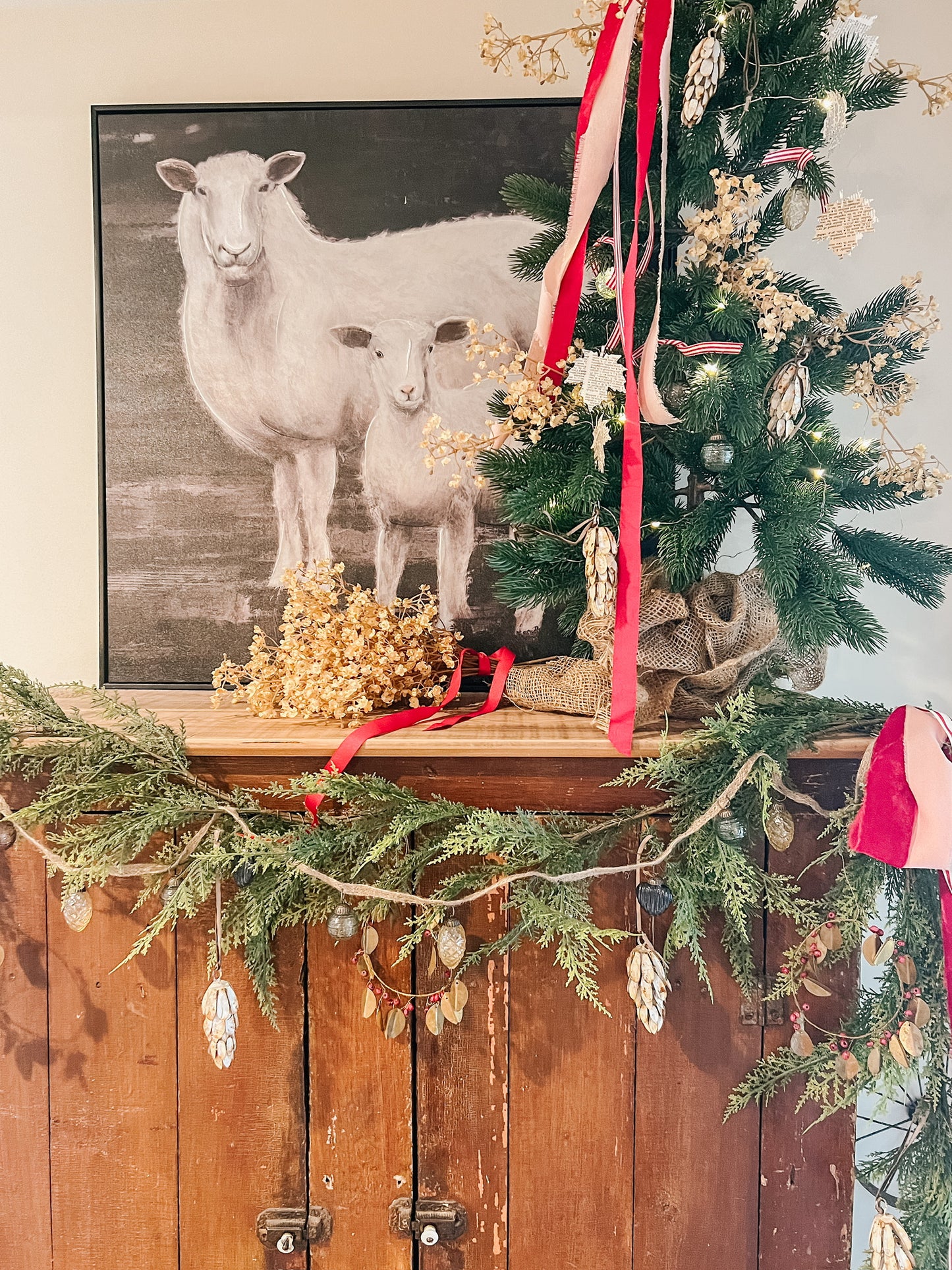 Iron Pinecone Ornament