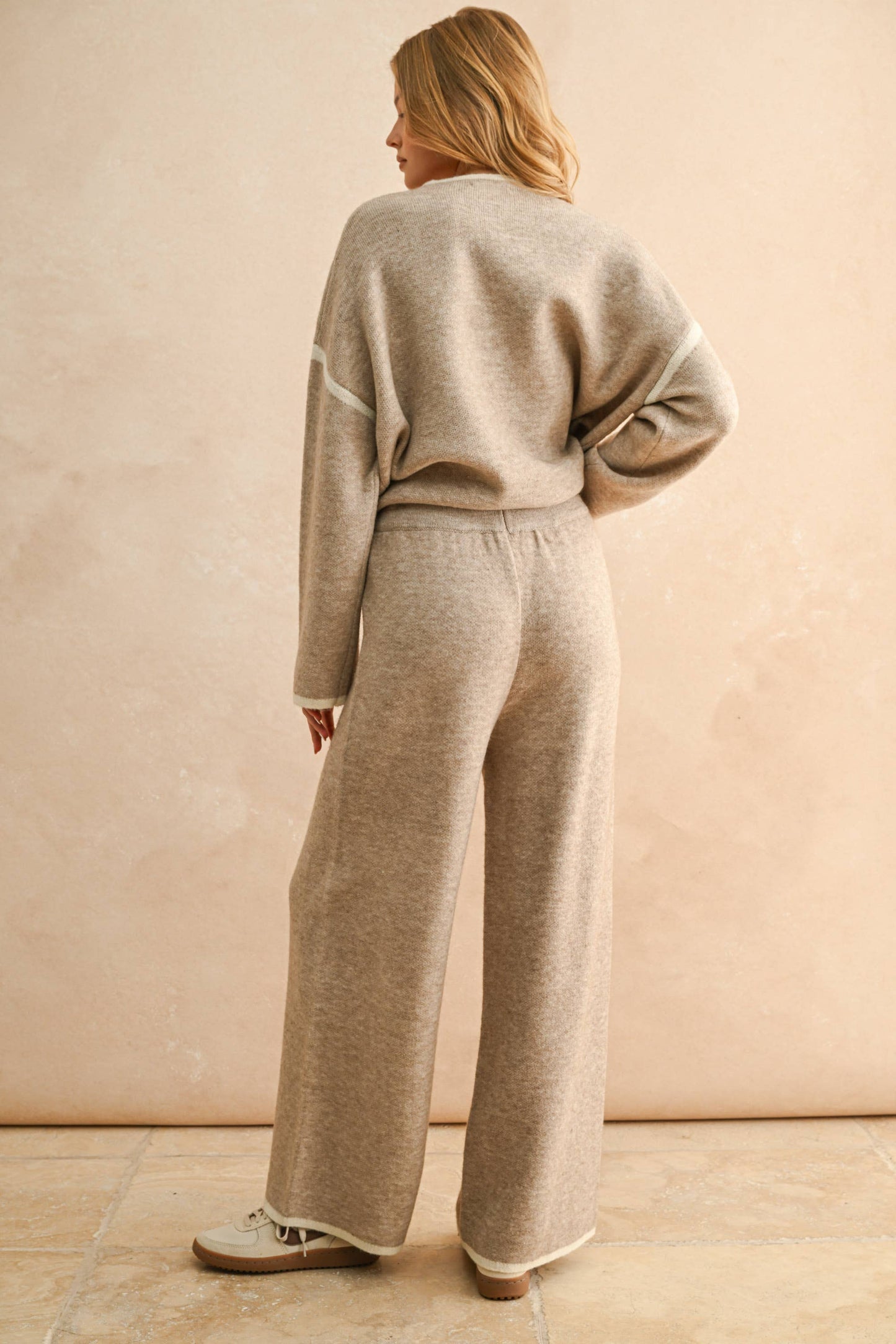 Hazel Wide Leg Sweater Pants