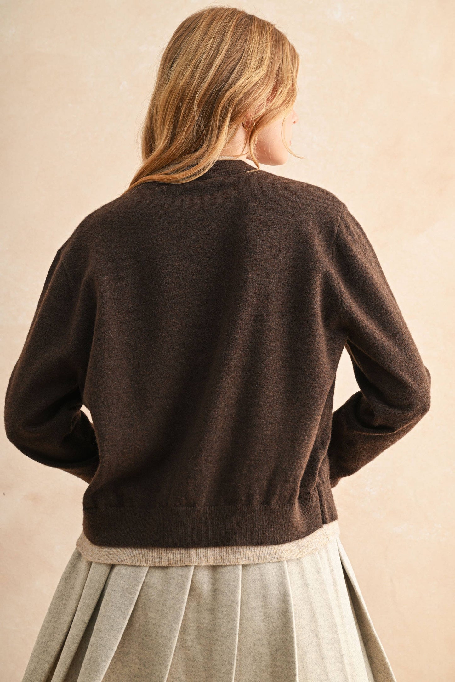 Margot Contrast Cardigan