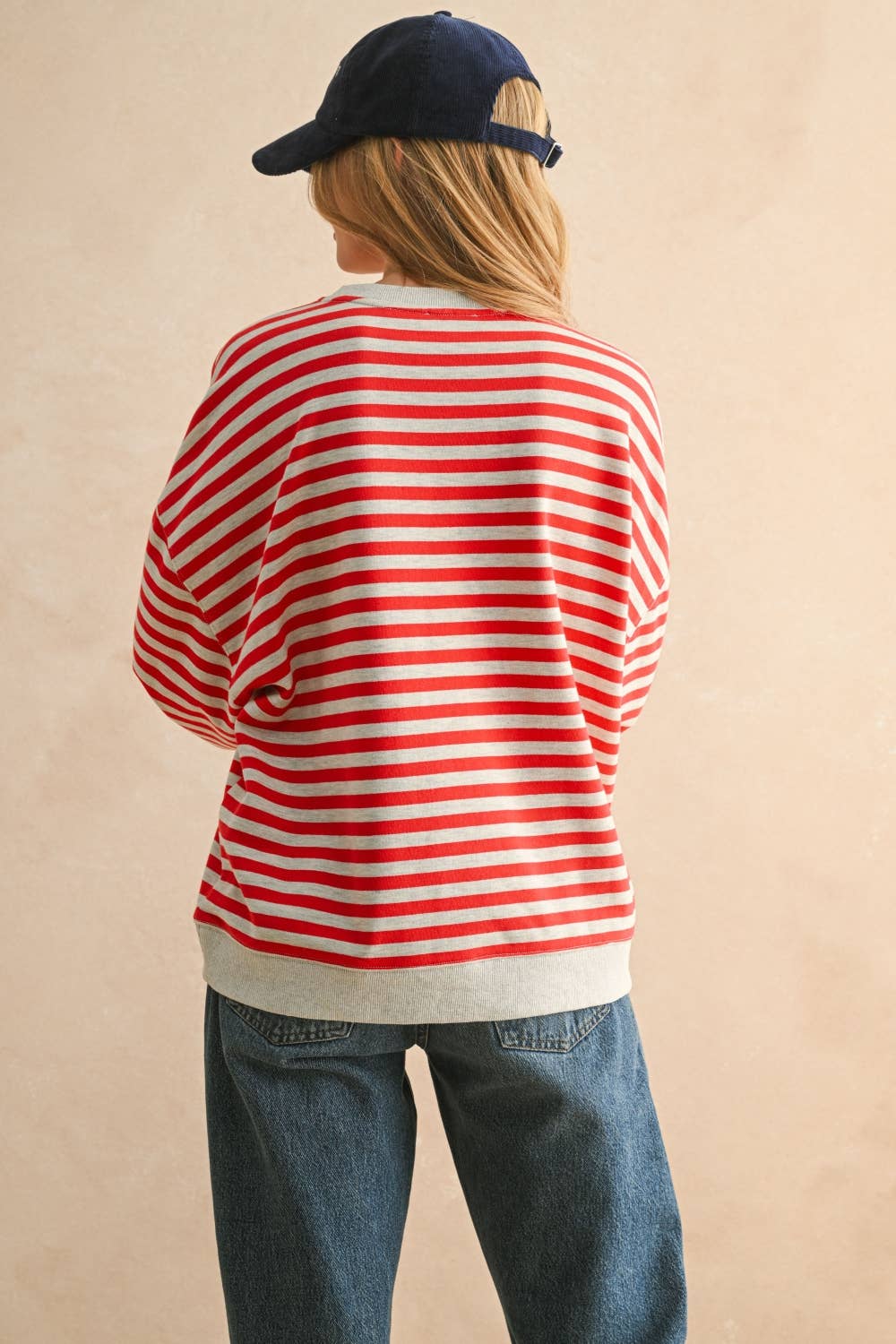 Clara Striped Pullover