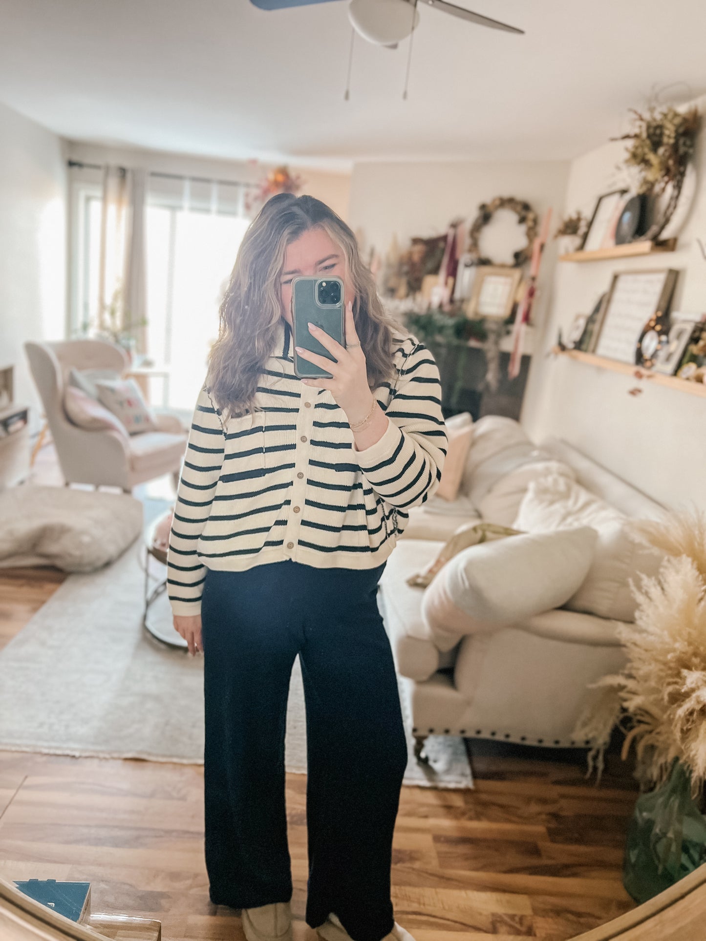 Maddie Stripe Knit Cardigan