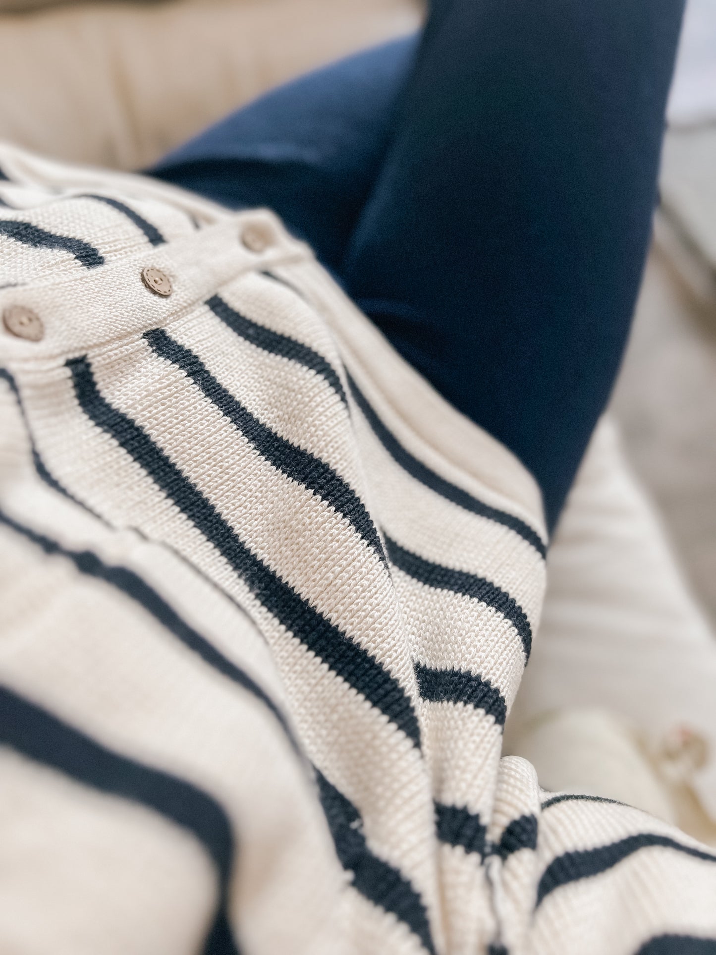 Maddie Stripe Knit Cardigan