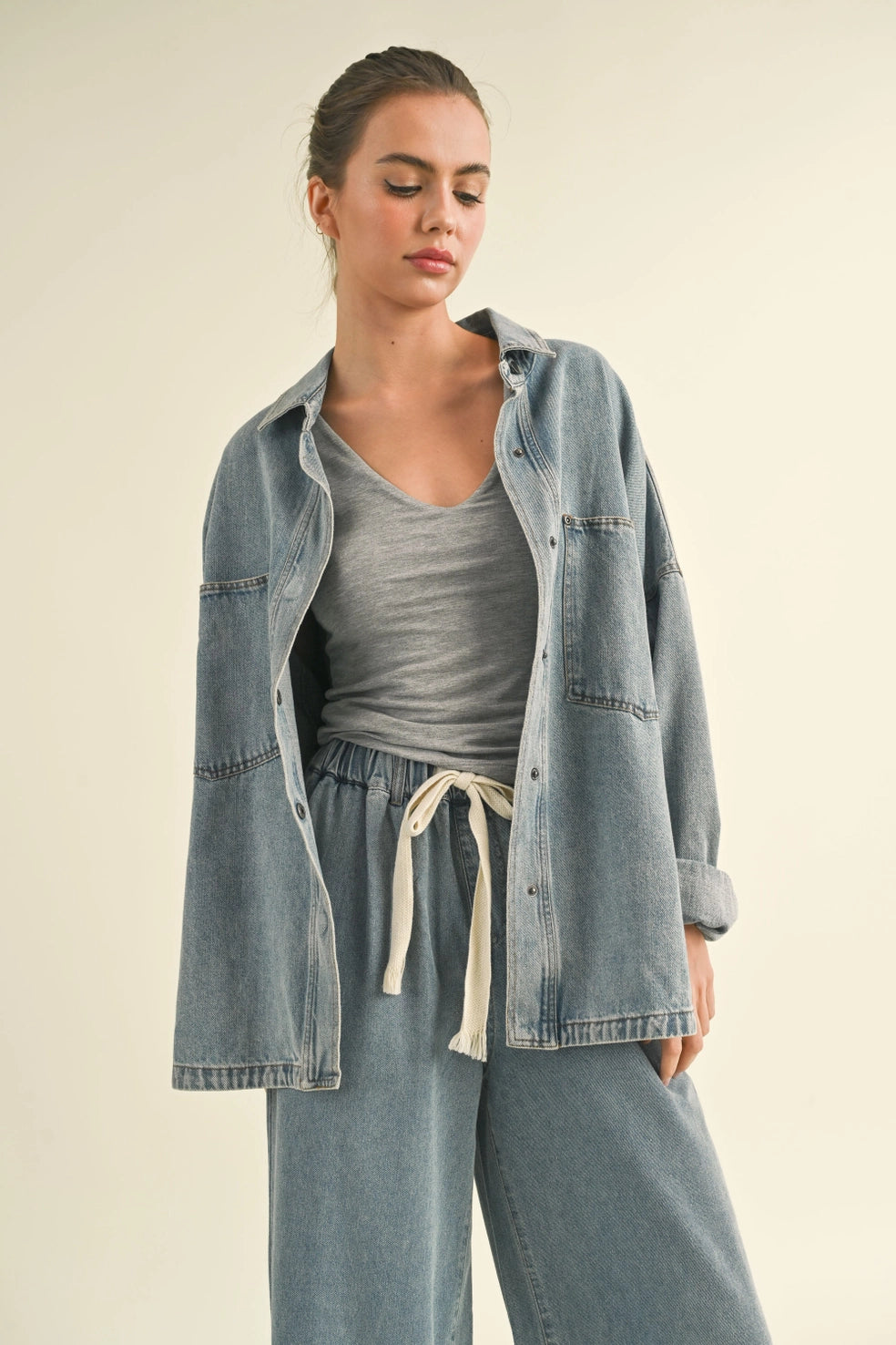 Emma Denim Shacket