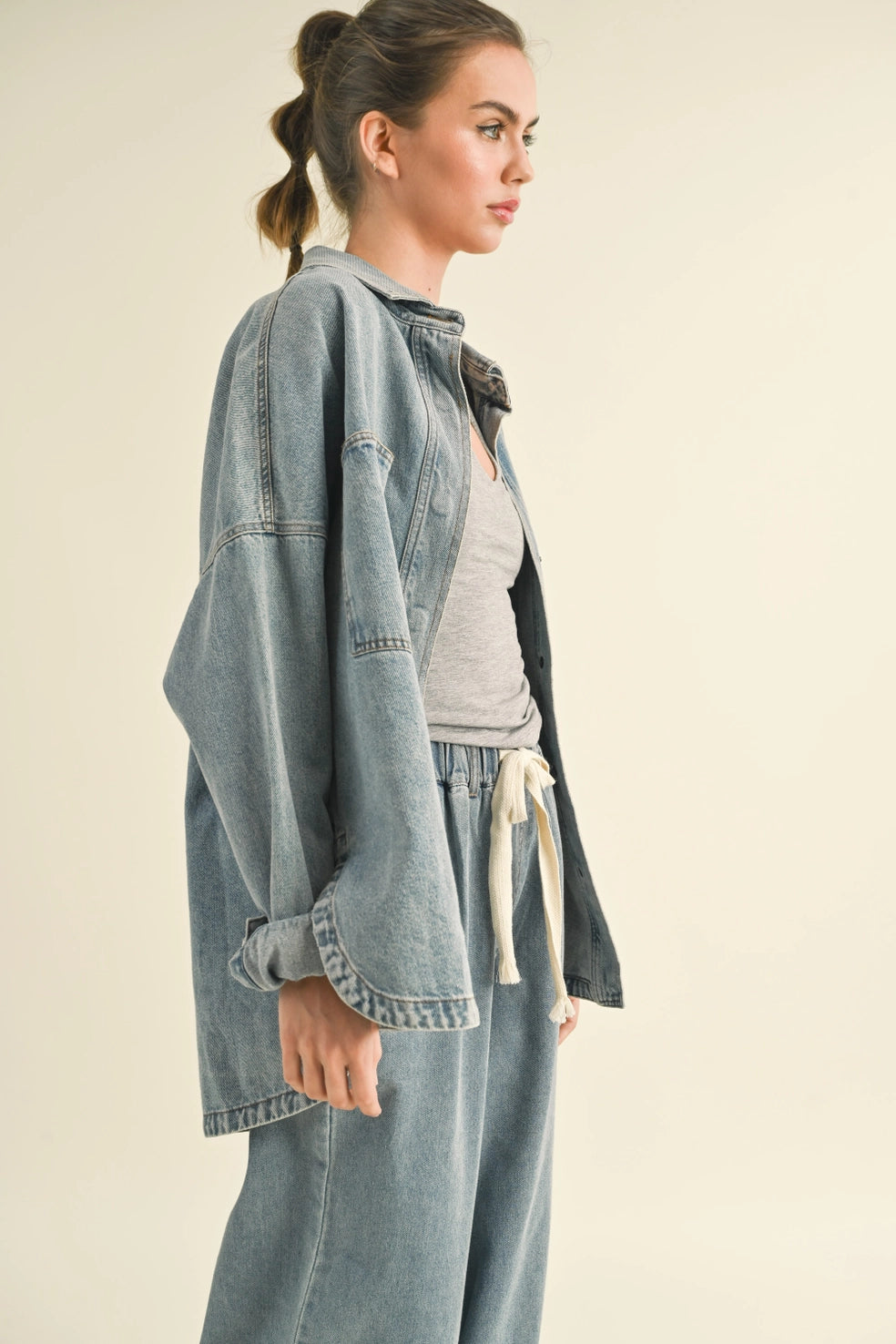 Emma Denim Shacket
