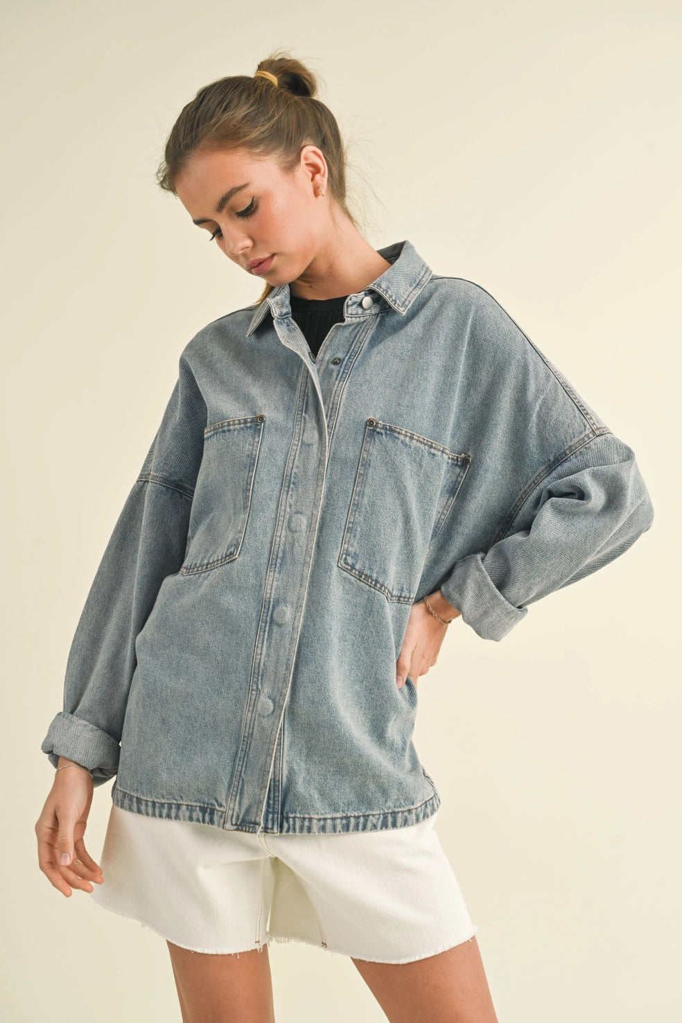 Emma Denim Shacket