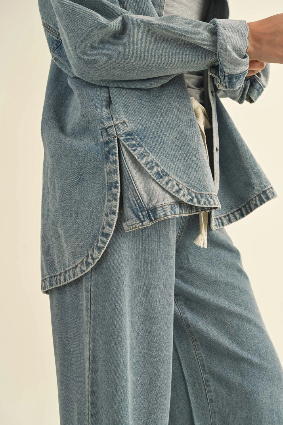 Emma Denim Shacket
