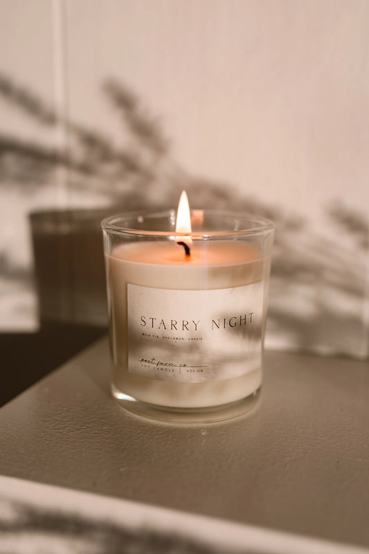 Starry Night Candle